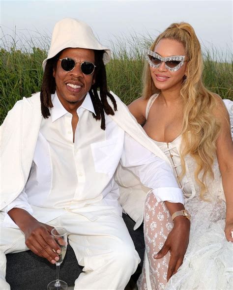 beyonce all white party|jay z beyonce hamptons.